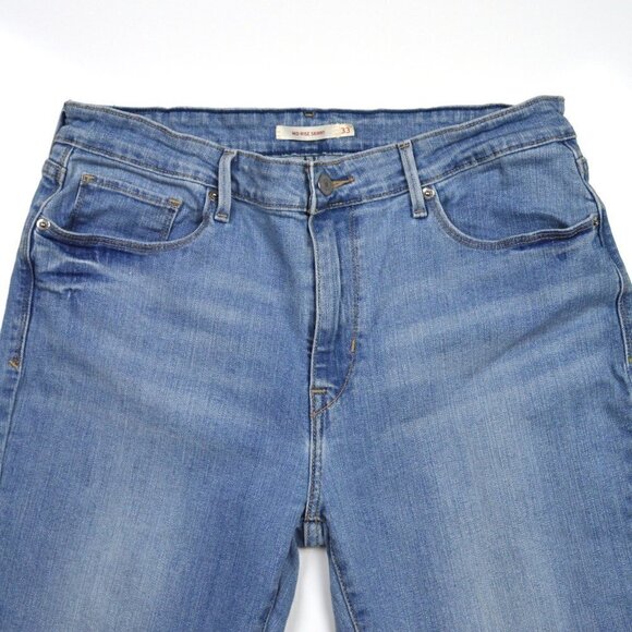 Levi's Mid Rise Skinny 33x31.5 - Picture 5 of 7